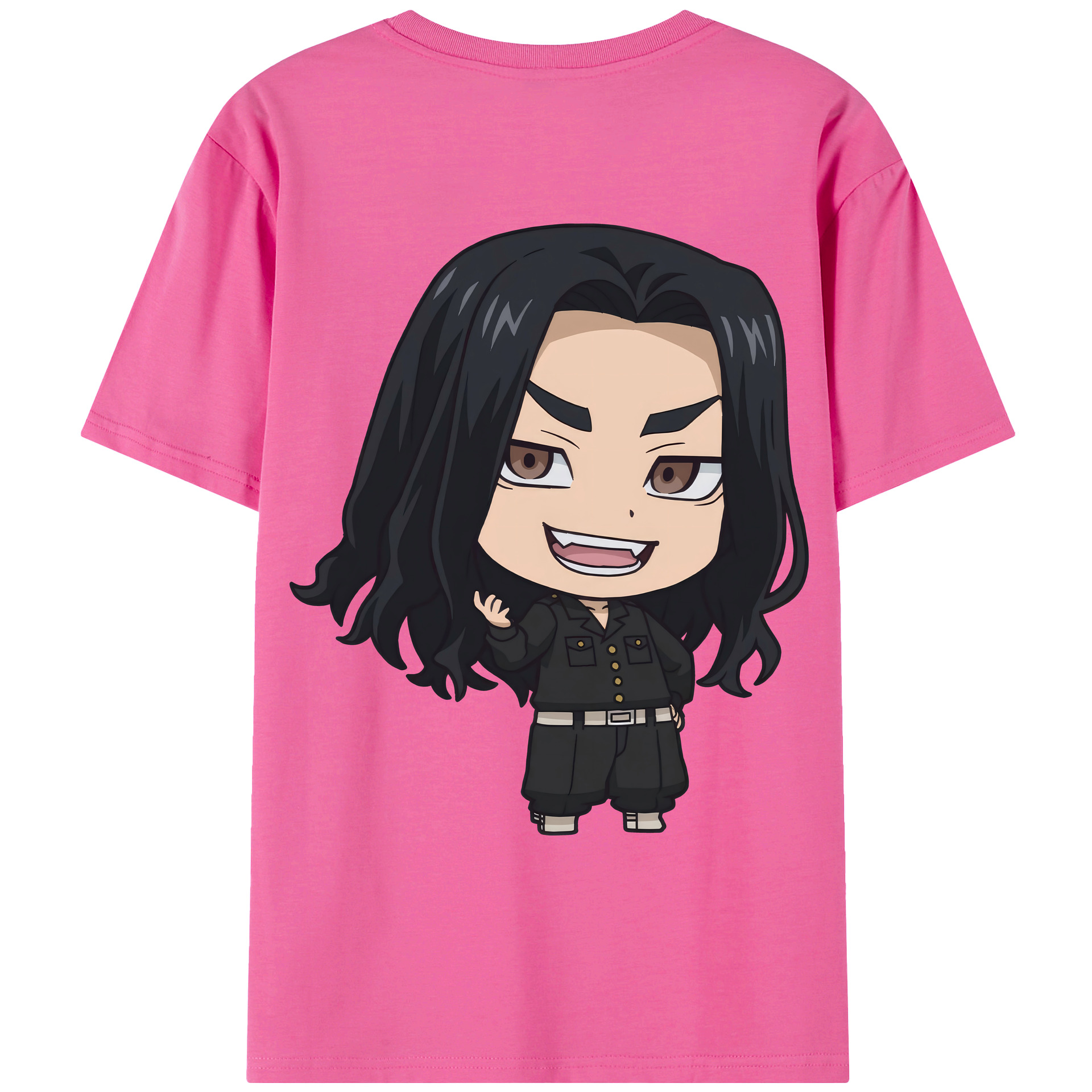 （画像用） 東京リベンジャーズ Tokyo Revengers レディース半袖Tシャツ(バックプリント)